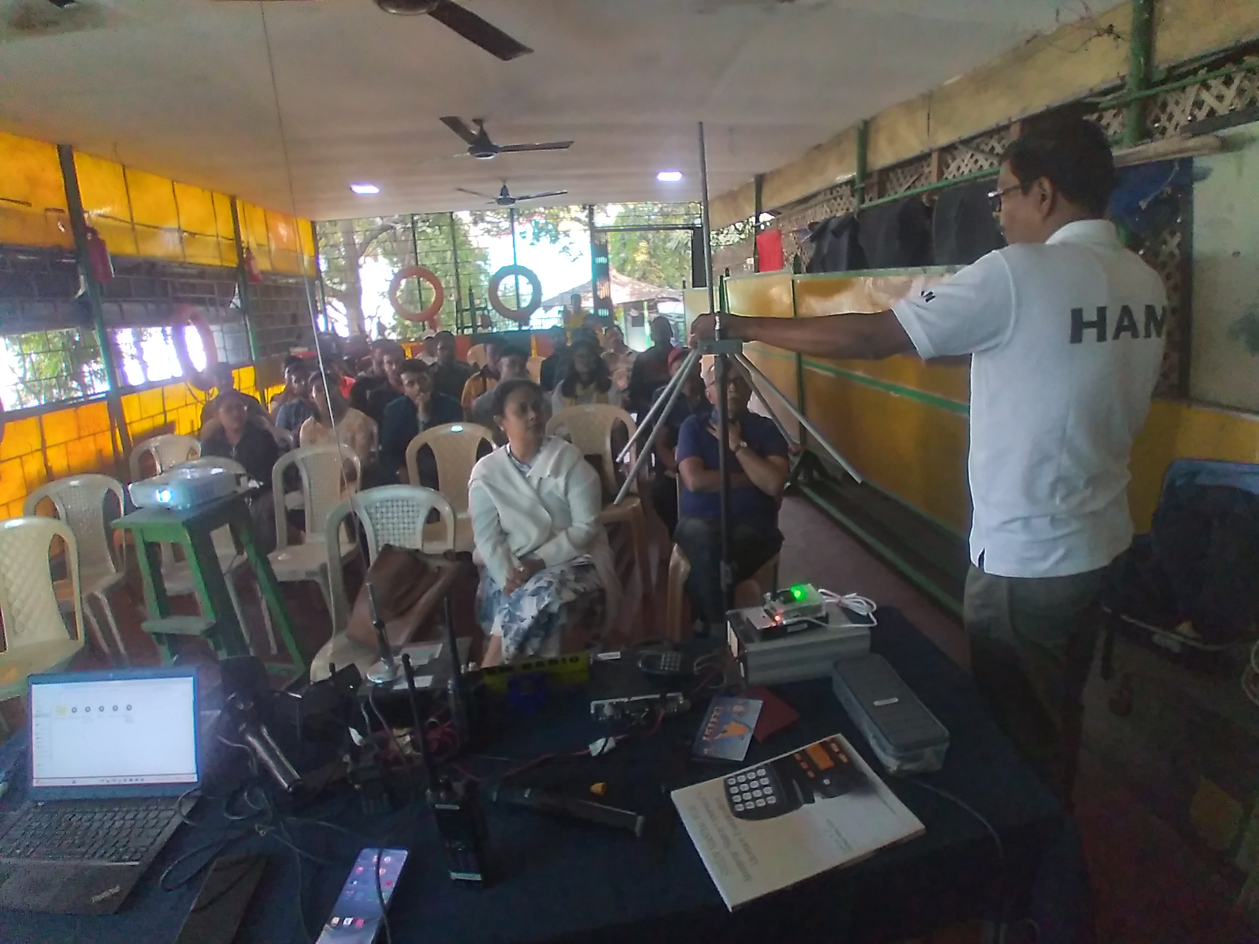 Seminar and demonstration on HAM Radio