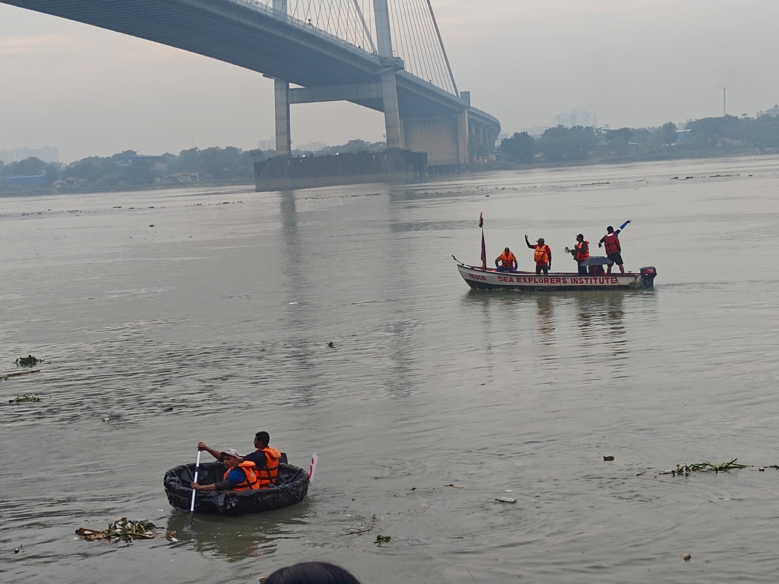 “Ananda” - an unprecedented Boat Show in the waters of the Hooghly at Prinsep Ghat - 1