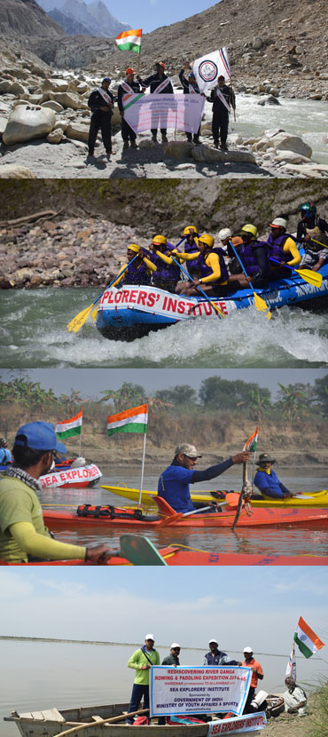 Rediscovering River Ganga: An Expedition from source to mouth in 3 phases (2014-15)